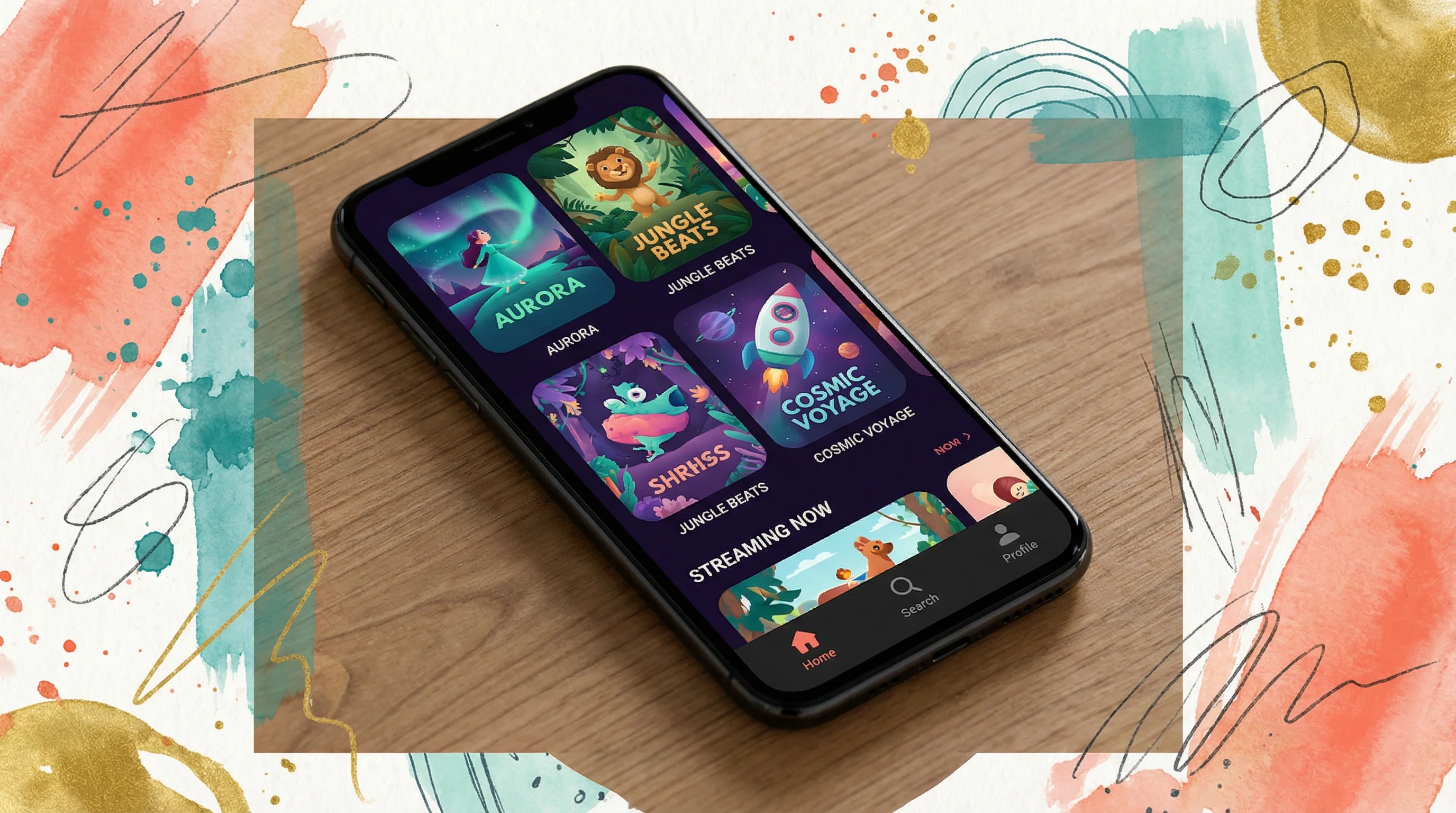 禁漫天堂 | 禁漫全球获奖动画短片在线看 | 高清无广告APP手机界面预览 - 独立动画短片移动端观看体验